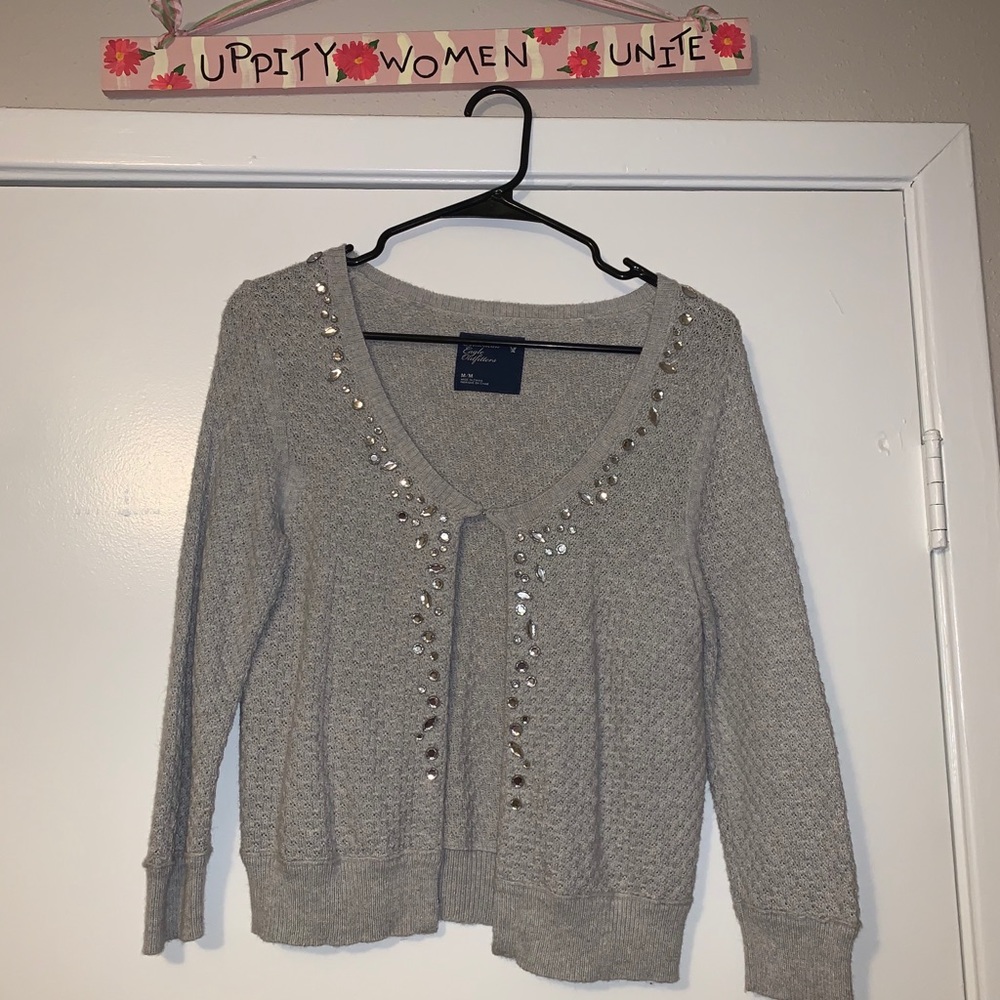 American Eagle sparkle sweater!